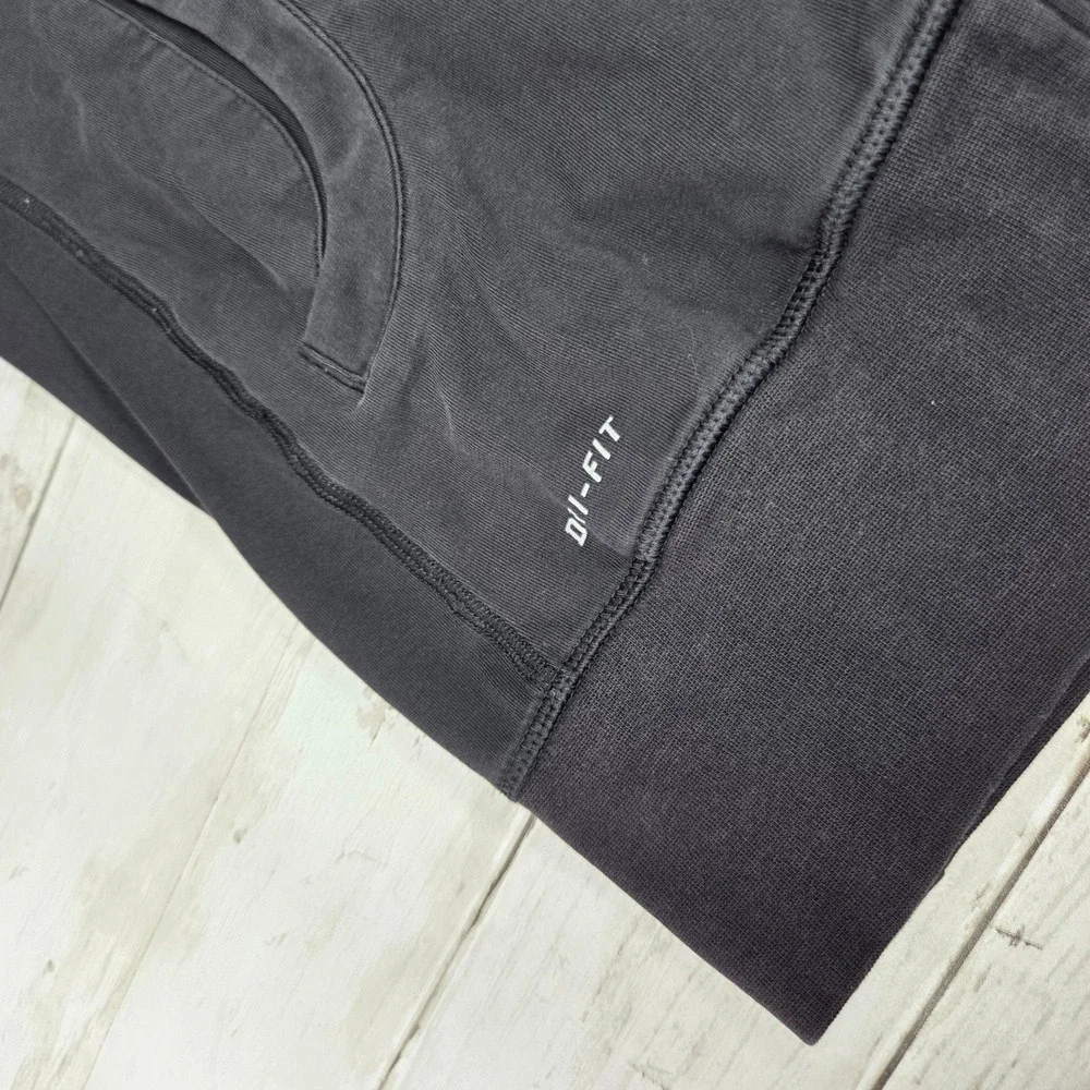 Nike Dri-FIT Full Zip Track Jacket Mock Neck Womens Small Black 586634 010